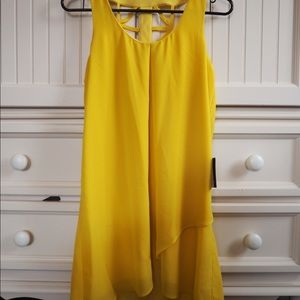 Yellow summer dress